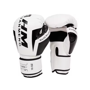 All'ingrosso guanti da boxe personalizzati in pelle 12oz grande vendita MMA guanti da allenamento 6oz personalizzato_guantoni da boxe - Product Image 2