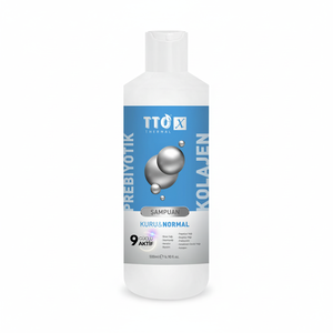 Shampoo prébiotique et collagène TTO-X pour cheveux secs et normaux avec réparation et renforcement des cheveux 500 ml - Product Image 2