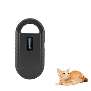 Scanner animal de lecteur d'étiquette de <span class=keywords><strong>RFID</strong></span> 125KHZ avec 1000 fentes de mémoire Scanner de puce de 134.2 Khz FDX-B ISO1784/ISO11785 tenu dans la main - Product Image 3