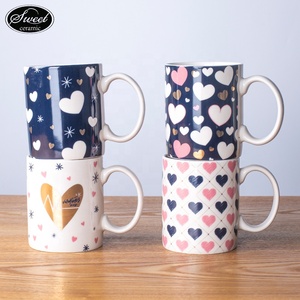 Tasses à café réutilisables SWT 400 ml sans poignée, personnalisées en porcelaine, cadeau de la Saint-Valentin, tasses à café à <span class=keywords><strong>emporter</strong></span>, <span class=keywords><strong>mug</strong></span> de voyage en céramique avec couvercle en silicone - Product Image 6