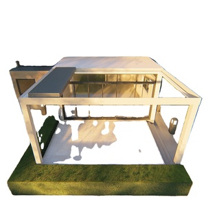 Pérgola Solar de Aluminio con Techo de Láminas, Impermeable para Exteriores, Ecológica, Certificada, para Patio, Jardín, Gazebo, Toldo, Marca <span class=keywords><strong>Sweethome</strong></span>, 6m - Product Image 6