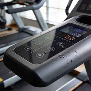 Treadmill Console Protective Cover Clear Acrylic Shield for Fitness Equipment Display Panel Protection - Product Image 1