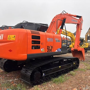 Excelente Motor, Excavadora Hitachi ZX200-3 Nueva y Usada, Excavadora Hidráulica de Orugas Original Usada, Hitachi ZX200 210 360 de Segunda Mano - Product Image 5