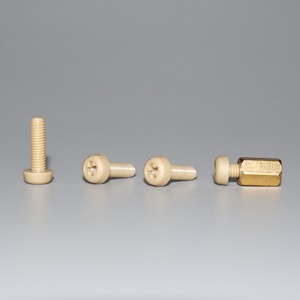 Fixations en matériau polymère PEEK résistant aux hautes températures et à la corrosion, vis PEEK, boulons PEEK - Product Image 4