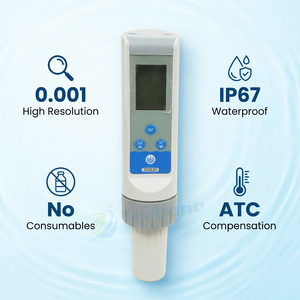 Medidor Portátil de Ozono Disuelto 0-10ppm, Alta Precisión, Resolución de 0.001ppm, Medidor de Calidad del Agua para Piscinas y Laboratorios, IP67 - Product Image 1