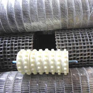 गर्म बिक्री खाद्य ग्रेड 304 स्टेनलेस स्टील के साथ घोड़े की नाल कन्वेयर बेल्ट श्रृंखला के लिए संप्रेषित भारी चीजें - Product Image 4