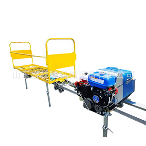 Remorque monorail multifonctionnelle avec moteur à essence pour le transport en verger et l'utilisation sur terrains accidentés - Product Image 1