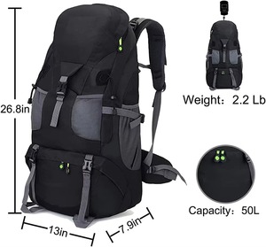 <span class=keywords><strong>Sac</strong></span> à dos <span class=keywords><strong>de</strong></span> <span class=keywords><strong>randonnée</strong></span> <span class=keywords><strong>sac</strong></span> <span class=keywords><strong>de</strong></span> camping étanche avec housse <span class=keywords><strong>de</strong></span> pluie <span class=keywords><strong>50</strong></span> <span class=keywords><strong>litres</strong></span> <span class=keywords><strong>sac</strong></span> à dos <span class=keywords><strong>de</strong></span> <span class=keywords><strong>randonnée</strong></span> léger pour les sports <span class=keywords><strong>de</strong></span> plein air - Product Image 5