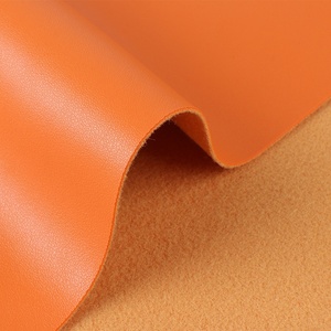 Respetuoso con el medio ambiente F933HB 6P piel de oveja grano fino Semi-PU cuero cepillado inferior cuero Artificial para sofá bolsos zapatos - Product Image 2