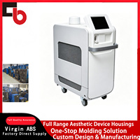 Carcasa de Plástico Moldeada por Inyección ABS para Instrumento de Detección Vertical con Carro, Diseño Personalizado ODM y Molde Privado