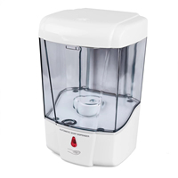 Distributeur automatique de savon mousse sans contact intelligent de style moderne HLK, désinfectant liquide à l'alcool pour salle de bain et hôtel