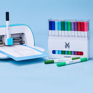 <span class=keywords><strong>Stylos</strong></span> à encre de sublimation Xinart pour <span class=keywords><strong>Cricut</strong></span> Joy Machine écriture <span class=keywords><strong>stylos</strong></span> à dessin 36 paquets double pointe 0.4 pointe et 1.0 pointe - Product Image 2
