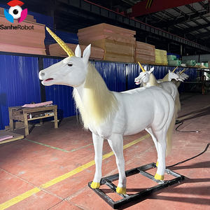 Escultura Mecánica de Caballo Grande Personalizada, Caballos Robóticos Animatrónicos para Exhibición en Casa, Parque de Atracciones, Jardín, Granja - Product Image 4