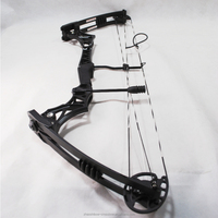 M121 Riser en alliage d'aluminium 0-75lbs avec haute intensité, cames CNC, membres importés des États-Unis, tirage réglable pour la chasse et la pêche