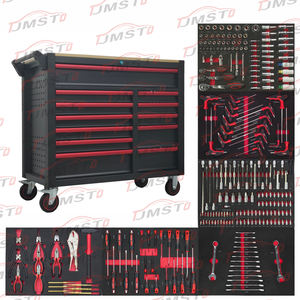 Promo Tahun Baru CE 2026 Ukuran Besar Menerima Kustomisasi Kotak Lembaran Baja Dingin Tahan Lama Dengan Set 258 Peralatan Tangan Herramientas - Product Image 3