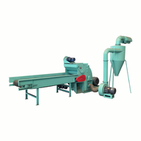 Déchiqueteur de bois à alimentation automatique par convoyeur par Morethan Industrial, broyeur à alimentation forcée pour le recyclage des déchets de bois
