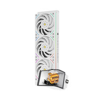 Refroidisseur liquide AIO ARGB 360 mm pour processeur de PC de jeu, système de refroidissement externe à eau, roulement fluide PWM 5W