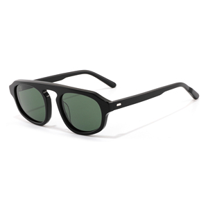 Unisex Classic for Sunglasses Full Rim Square Frame Solid <b>Polycarbonate</b> Lenses Anti-Blue Blocking UV Protection Lightweight - Product Image 4