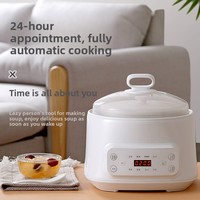 Mijoteuse Électrique Entièrement Automatique 3L YD-30A 300W avec Revêtement Intérieur en Céramique pour Soupes et Congé, Fabriquée en Chine, Livraison Directe Disponible
