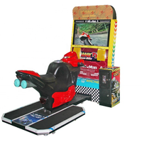Super Bike Racing Manx TT Machine de jeu vidéo Simulateur de conduite de moto à jetons