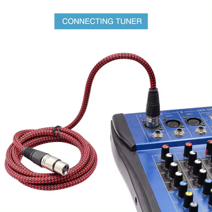 Cables <span class=keywords><strong>DMX</strong></span> XLR Personalizados de Fábrica 2026, Conector XLR Macho a Hembra, 3 Pines, 1 Metro, 15 Pies, 25 Pies, Colores Personalizados - Product Image 4