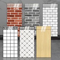 Autocollant mural en mousse 3D en PET PVC marbré imperméable et antistatique pour la décoration murale de la chambre à coucher