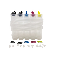 Sistem tinta CISS Universal 5 warna untuk Epson Canon HP Brother Printer Inkjet DIY tangki tinta CISS