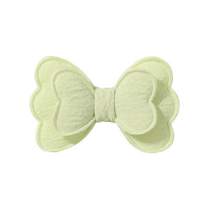 Ensemble de bandeaux pour bébé avec nœud en dentelle fait main, style européen américain, accessoires pour bébé, cadeau 5208 <span class=keywords><strong>Yao</strong></span> <span class=keywords><strong>Ming</strong></span> Thread 8.5x8cm - Product Image 5