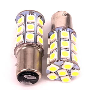 12V רכב אופנוע 1157 בלם אור 5050 27SMD <span class=keywords><strong>Led</strong></span> אוטומטי זנב גיבוי אור BAY15D P21/5W רכב 1157 הנורה - Product Image 3