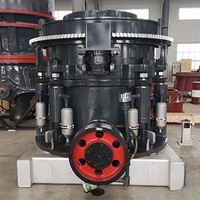 Concasseur à Cône Hydraulique Multi-Cylindres avec Revêtement Anti-Usure pour Ligne de Concassage de Minerais de Cuivre et d'Argent