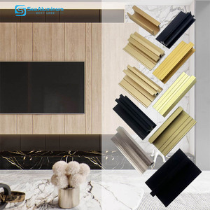 Plinthe moderne PS écologique à LED en alliage d'aluminium <span class=keywords><strong>PVC</strong></span> mousse <span class=keywords><strong>corniche</strong></span> couronne Zocalo moulures murales extérieures pour hôtels - Product Image 5