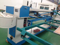 Sander à bande horizontale pour le travail du bois Fuma MM2215B avec composants de base PLC, puissance de 3,7 kW