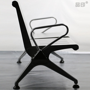 Bancas de Espera Pinyin Row Benches PY-D001 de Acero Inoxidable con Pasamanos para Uso en Hospitales y Aeropuertos - Product Image 4