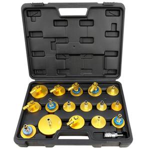 LARIX <span class=keywords><strong>Kit</strong></span> de purge de liquide de frein électrique 12-24V AC | Machine automatique d'échange de liquide de frein de voiture avec adaptateur - Product Image 2