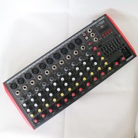 Console de mixage DJ Karaoké Studio Scène YAMAH MG12 12 canaux avec carte son USB, alimentation fantôme 48V, égaliseur 7 bandes, XLR et jack 6,35 mm