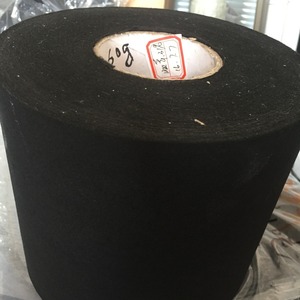 Matériau filtrant en tissu de charbon actif pour la purification de l'air, noir, bouclé, épaisseur 10 mm - Product Image 2