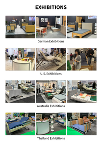 Cama de <span class=keywords><strong>Hospital</strong></span> Eléctrica de Madera para Pacientes, Cama Médica para el Cuidado de Ancianos en Residencias, de la Empresa Alemana de Suministros Médicos - Product Image 6