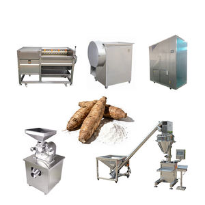 Línea de producción de harina de pan de yuca Suministro de fábrica Máquina de procesamiento de harina de yuca Máquina de línea para hacer harina de yuca - Product Image 1