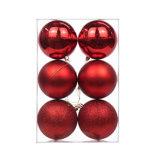 Boule de Noël personnalisée 2025 Home Decore 3cm/4cm/5cm/6cm/7cm/8cm/10cm - Product Image 1