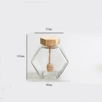 Couvercles en bambou pour pots de miel, bouchons en bambou pour bouteilles de miel en verre, couvercles en bois pour contenants de stockage alimentaire, pots de stockage de confiture