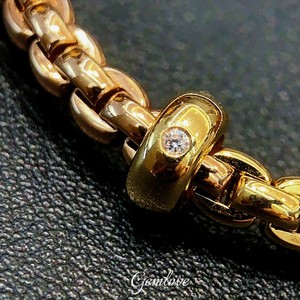 Pulsera de motocicleta de diamante cultivado en laboratorio 0.023CT, oro de 14K/18K 12,37G 3mm de ancho, joyería de capas unisex - Product Image 2