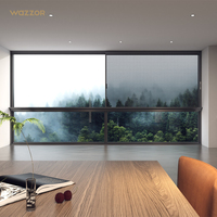 Ventana Corredera de Aluminio para Exterior de Doble Vidrio Templado de Alta Calidad y Eficiencia Energética de Wazzor Factory