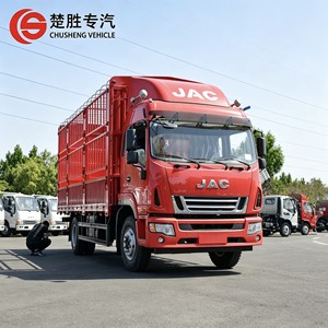 Nouveau Prix Usine Camion de Transport JAC 4x2 8 Tonnes avec Caisse Clôturée Diesel à Vendre et pour le Transport - Product Image 6
