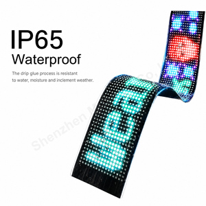 Affichage LED flexible pour voiture, pare-brise dynamique, yeux de démon, panneau LED intelligent, affichage d'animations pour la publicité et la décoration - Product Image 3
