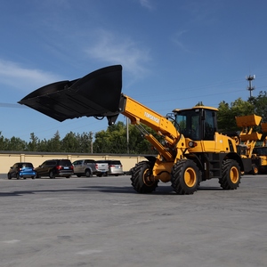 Chargeuse sur pneus à <span class=keywords><strong>bras</strong></span> télescopique de nouvelle génération, haute performance, 2000 kg, 2,0 t, avec <span class=keywords><strong>pelle</strong></span> frontale - Product Image 1