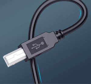Câble de données d'<span class=keywords><strong>imprimante</strong></span> Câble d'extension USB pour connexion à l'<span class=keywords><strong>ordinateur</strong></span> Compatible avec le câble d'extension universel HP <span class=keywords><strong>Canon</strong></span> Brother Epson - Product Image 6