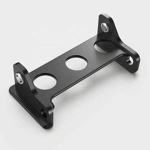 Fabricación de Chapa Metálica de Precisión Personalizada, Soporte de Aluminio Anodizado Negro - Product Image 1