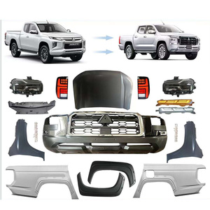 L200มิตซูบิชิไทรทัน2015-2021ชุดบอดี้กันชนพร้อมคลิปติดและรับประกัน6เดือน - Product Image 1