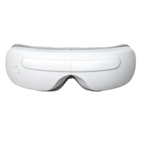 Masseur oculaire efficace pour soulager la fatigue, pression d'air, vibration pour le soulagement des yeux, compresse chaude, soin des yeux MINI avec musique numérique