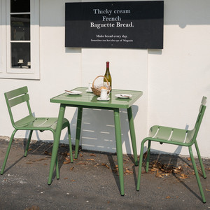 Bán buôn ngoài trời Patio đồ nội thất chống nước vườn Dã Ngoại bảng kim loại ngoài trời bảng - Product Image 3